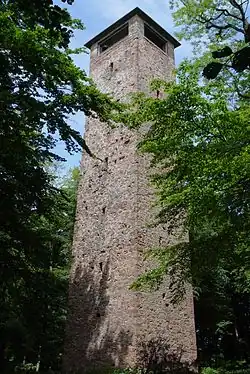 Dr.-Hönlein-Turm auf dem Gipfel des Stengerts