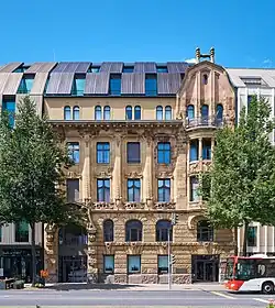 Bankhaus Kapuzinergraben in Aachen (1910)