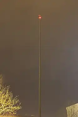 AFN-Sendeturm in der Franz-Schubert-Straße