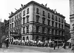 Das Königliche Palais als Messehaus 1919