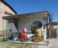 Nachbauten im Altmühlzentrum in Dollnstein