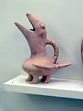 Vogelkanne aus der Vorpalastzeit (3300–2100 v.&nbsp;Chr.), Archäologisches Museum in Herakleion.