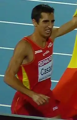 Arturo Casado Rang sechs in 3:43,21&nbsp;min