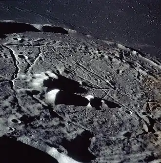 Kraterrand des Gassendi