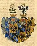 Wappen der Vrints von Treuenfeld (1664)