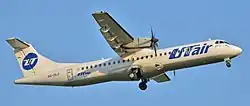 Die ATR 72-500 (VQ-BLC) der UTair Express
