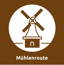Piktogramm der Mühlenroute