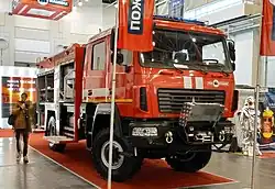 Tanklöschfahrzeug auf Basis eines MAZ-5309 (2018)