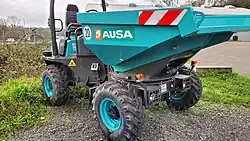 radgetriebener Dumper