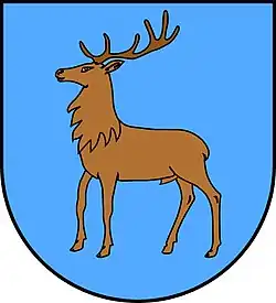 Das Wappen von Braunhirschen