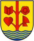Wappen von Frankenau-Unterpullendorf Frakanava-Dolnja Pulja