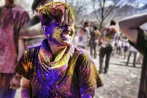 „Holi Festival of Colors“-Veranstaltung Utah 2013