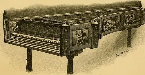 Harpsichord, Alessandro Trasuntino, Venice, 1531