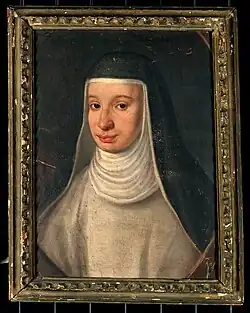 Nonne, üblicherweise identifiziert als Schwester Maria Celeste