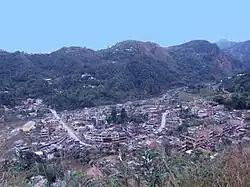 Blick auf Putalibazar