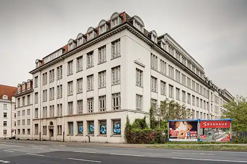 Der ehemalige Neubau der Hanomag-Verwaltung an der Bornumer Straße in Linden-Süd war ab 1924 der erste Sitz des NORAG-Nebensenders Hannover