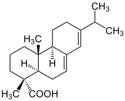 (−)-7,13-Abietadien-18-säure