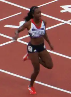 Abiodun Oyepitan Rang fünf in 23,42&nbsp;s