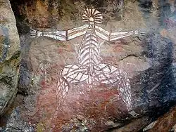 Kunst der Aborigines im Kakadu-Nationalpark