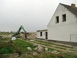 Abriss Hornos (Tagebau Jänschwalde)