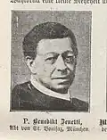 Abt Benedikt Zenetti OSB, Foto vom Nachruf in der Illustrierten „Stadt Gottes“, 1904