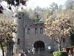 Die Talstation Pío Nono (2012)