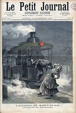 Unfall 1891 in Marly-le-Roi