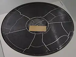 Geklebte Acetat-Platte