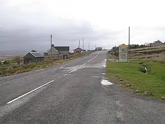 Straßenzug in Achmore