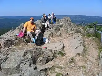 Gipfel der Achtermannshöhe