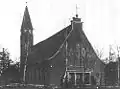 Adalbertkirche nach 1932 (Erweiterungsbau)