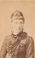 Adeline Heinroth geb. Brunkhorst, 1887