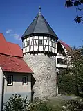 Rekonstruierter Stadtturm