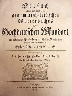 Erstausgabe Band 1: A–E 1774