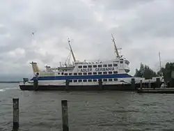 Die aufgelegte Adler Germania in Altwarp