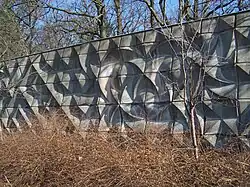 Formsteinwand am Tierpark Berlin