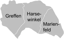 Administrative Gliederung von Harsewinkel