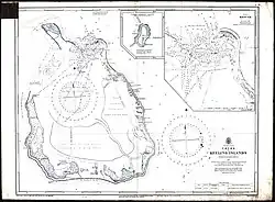 Seekarte der Süd-Keeling-Inselgruppe, Berichtigungsstand&nbsp;1918.