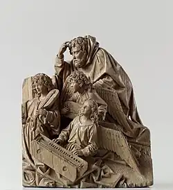 Josef mit drei Engeln