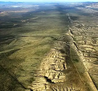 Blick auf Carrizo Plain