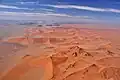 Luftbild des Sossusvlei