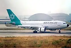 Airbus A310-300 von Aerocancun in Lissabon