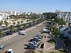 Blick auf den Mohammed-V.-Boulevard.