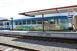 Salonwagen As 421 in Aigle