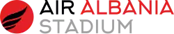 Logo des Air Albania Stadium