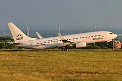 Air Explore 737-800 OM-JEX Takeoff at ERF