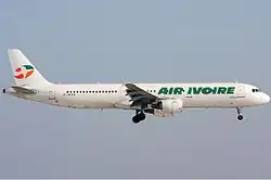 Airbus A321-200 der Air Ivoire