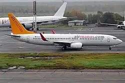 Boeing 737-800 der Air Manas