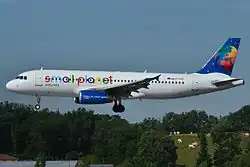 Airbus A320-200 (SP-HAC) der Small Planet Airlines Polen
