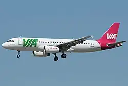 Airbus A320-200 der Air Via